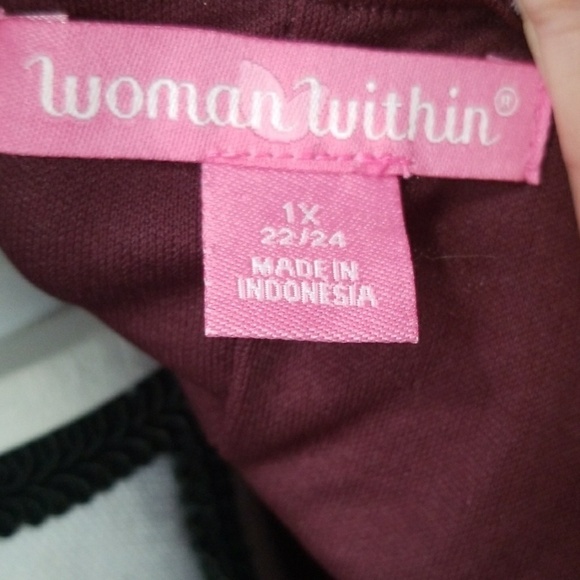 Woman Within Maroon Dress - Picture 3 of 7